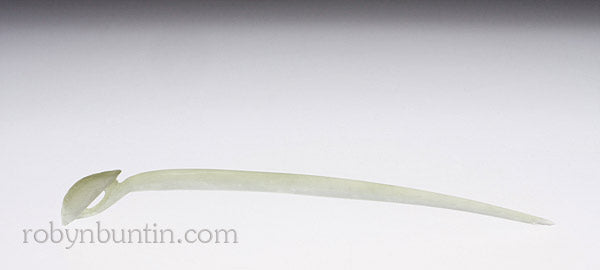 Item #17717: Jade Hairpin