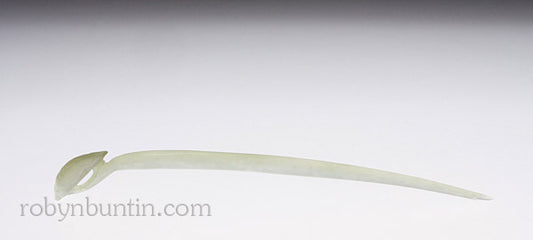 Item #17717: Jade Hairpin