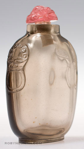 Item #15956: Smokey Quartz Snuff Bottle