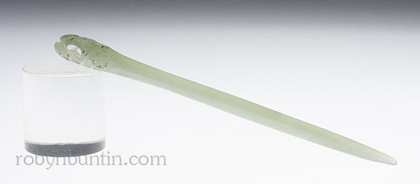 Item #17716: Jade Hairpin