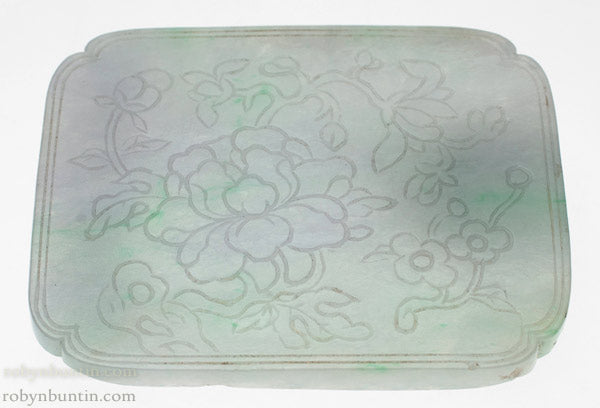 Item #8520: Jadeite Belt Buckle