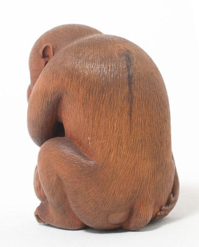Item #392: Monkey Okimono by Mitsukuni
