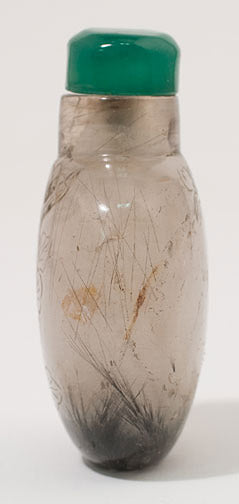 Item #10181: Hair Crystal Snuff Bottle
