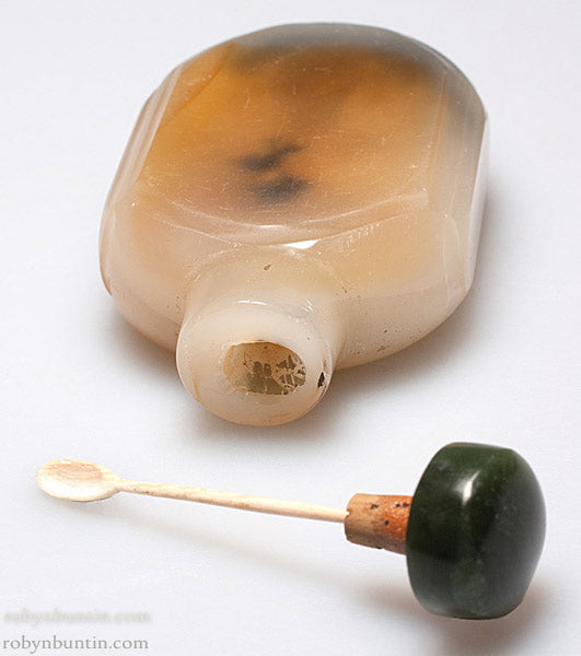 Item #19419: Jade Snuff Bottle