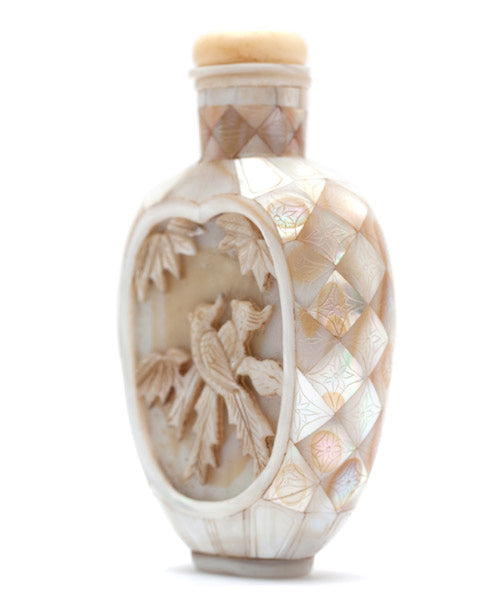 Item #14385: Mother-of-Pearl Snuff Bottle