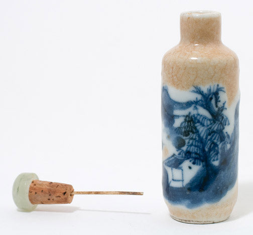 Item #10338: Crackle Glazed Snuff Bottle