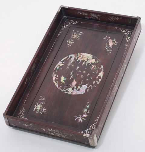 Item #10198: Vietnamese Mother-of-Pearl Inlaid Tray