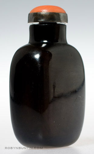 Item #15893: Smokey Quartz Snuff Bottle