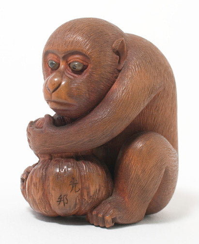 Item #392: Monkey Okimono by Mitsukuni