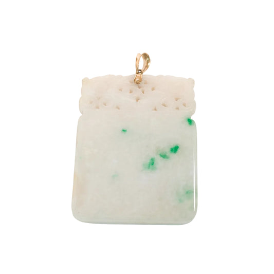 Item #7320: Jade Pendant