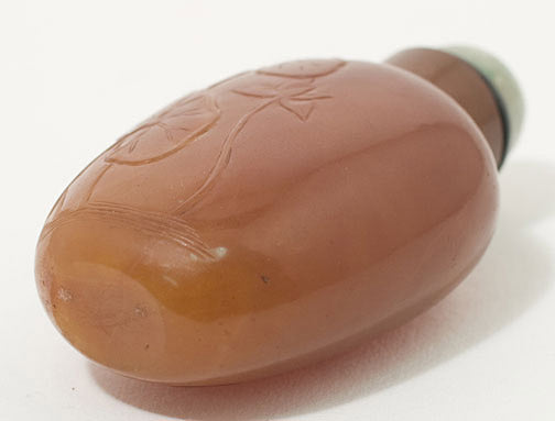 Item #9953: Caramel Jade Snuff Bottle