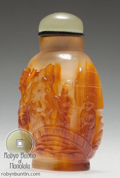 Item #17959: Suzhou Agate Snuff Bottle