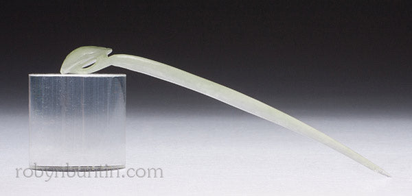 Item #17717: Jade Hairpin