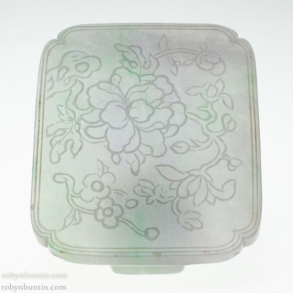 Item #8520: Jadeite Belt Buckle