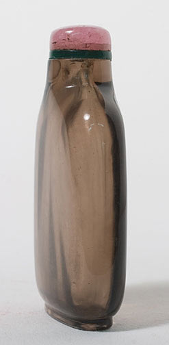 Item #9336: Smokey Quartz Snuff Bottle