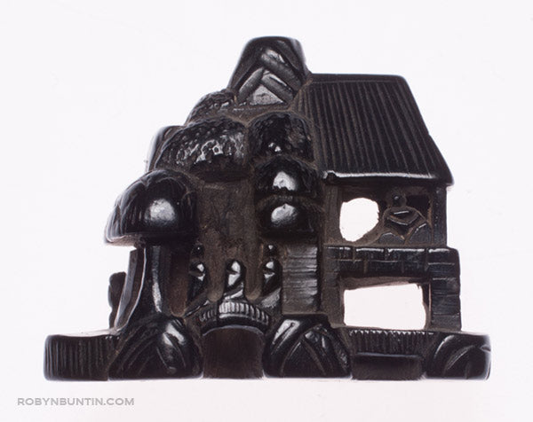 Item #276: Netsuke of House by Seizan