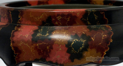 Item #15165: Lacquer Guest Hibachi