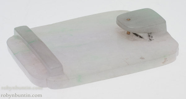 Item #8520: Jadeite Belt Buckle