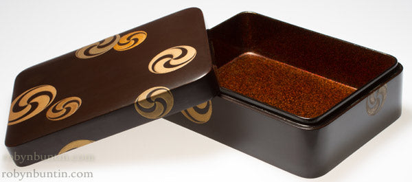 Item #18209: Lacquer Box with Crest