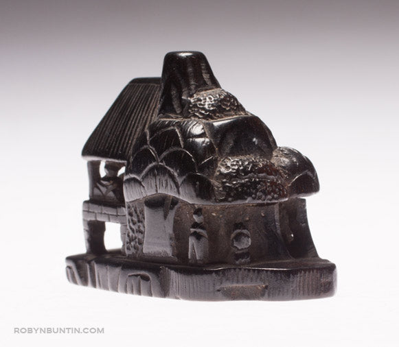 Item #276: Netsuke of House by Seizan