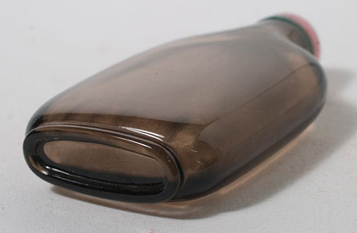 Item #9336: Smokey Quartz Snuff Bottle