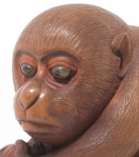 Item #392: Monkey Okimono by Mitsukuni