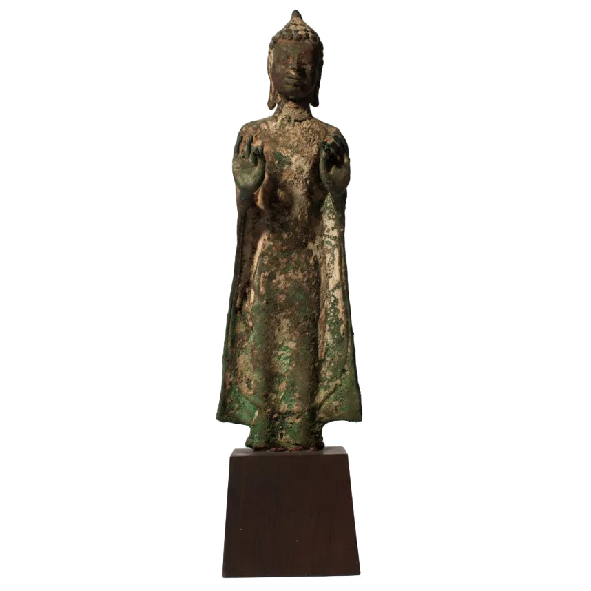 Item #18146: Ayuthia Standing Buddha