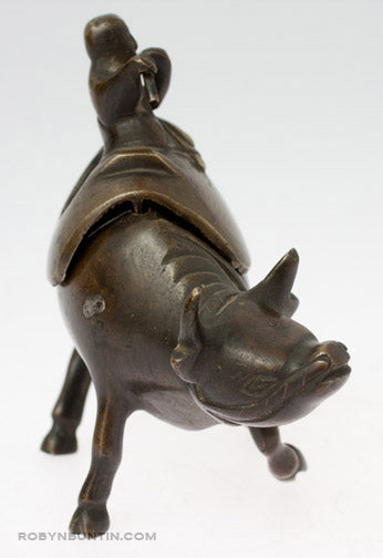 Item #16889: Boy & Ox Censer