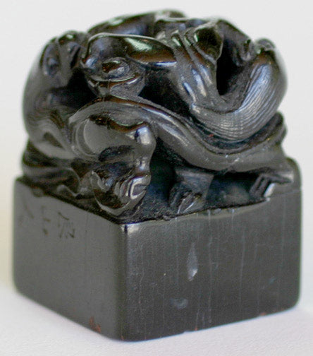 Item #2196: Chinese Seal Used as a Netsuke