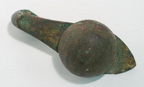 Item #7297: Bronze Garment Hook