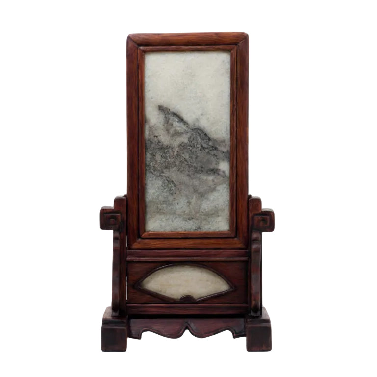 Item #9316: Dali Marble Table Screen