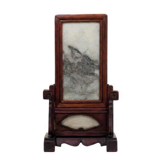 Item #9316: Dali Marble Table Screen