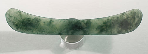 Item #7285: Jade Hair Ornament