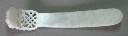 Item #4378: Jade Hair Ornament