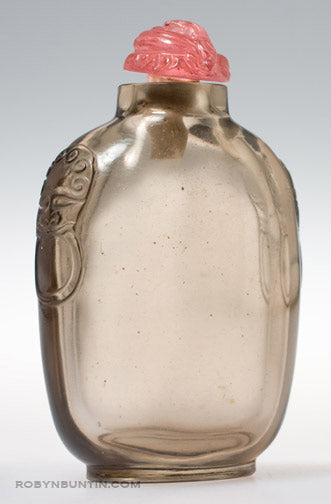 Item #15956: Smokey Quartz Snuff Bottle