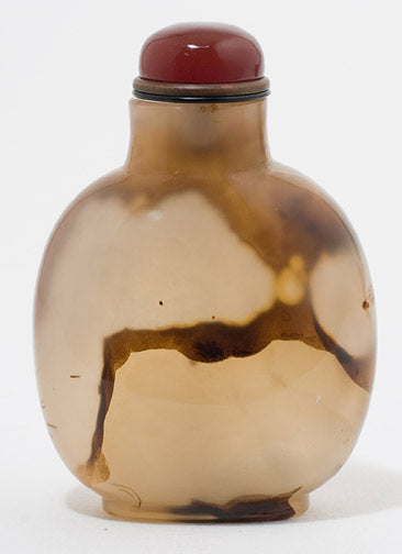 Item #12905: Agate Snuff Bottle