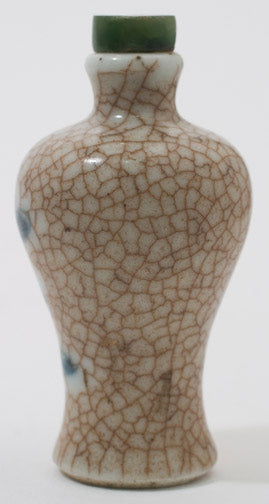 Item #10377: Porcelain Snuff Bottle