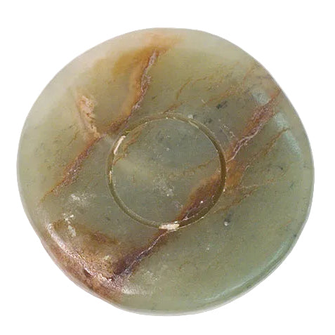 Item #7685: Jade Sword Pommel