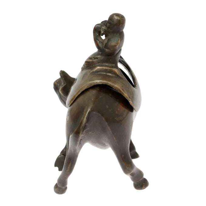 Item #16889: Boy & Ox Censer