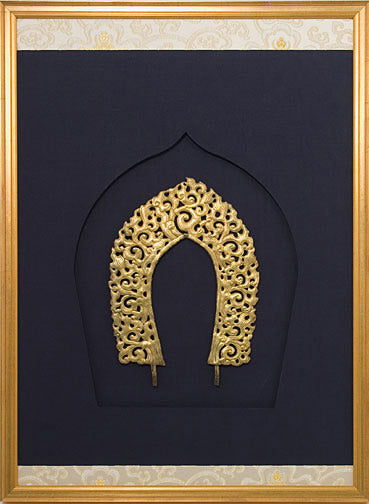 Item #10231: Gilt Bronze Mandorla