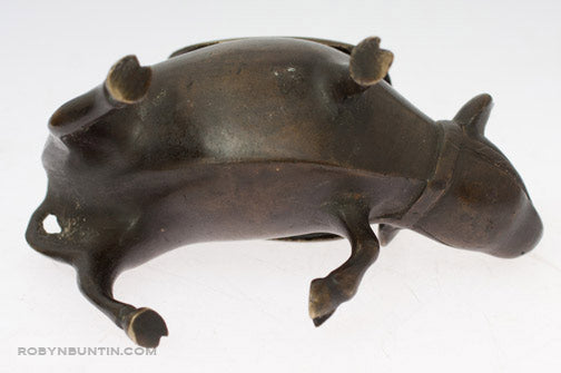 Item #16889: Boy & Ox Censer