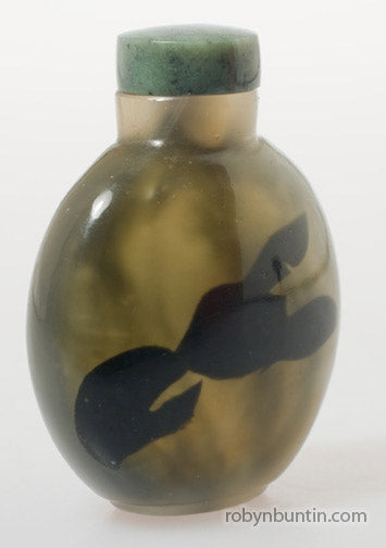Item #15301: Agate Snuff Bottle