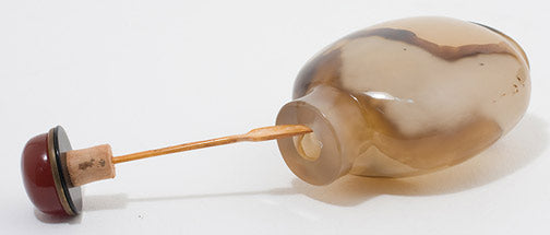 Item #12905: Agate Snuff Bottle
