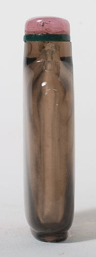 Item #9336: Smokey Quartz Snuff Bottle
