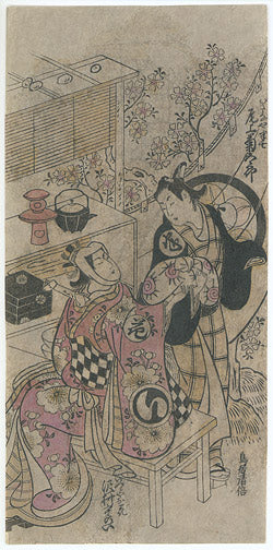 Kabuki  Actors by Kiyomasu