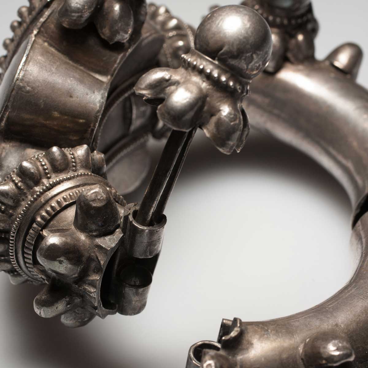 19th Century Silver Anklet